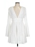 Onzie 100% Polyester White Cocktail Dress Size L - photo 1