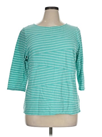 St. John's Bay 3/4 Sleeve T-Shirt (view 1)
