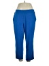 Bob Mackie Solid Blue Active Pants Size 1X - photo 1