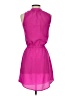 Eight Sixty 100% Polyester Solid Pink Casual Dress Size XS - photo 2