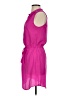 Eight Sixty 100% Polyester Solid Pink Casual Dress Size XS - photo 5