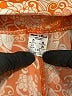White Mark Print Orange Casual Pants Size 1X - photo 7