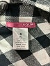 Aqua Checkered-gingham Black 3/4 Sleeve Blouse Size S - photo 7
