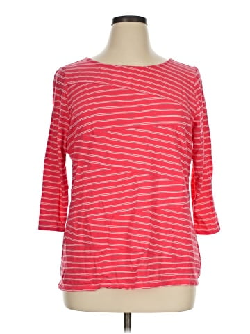 St. John's Bay 3/4 Sleeve Top (view 1)
