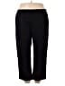 Basic Editions 100% Cotton Black Casual Pants Size XXL - photo 1