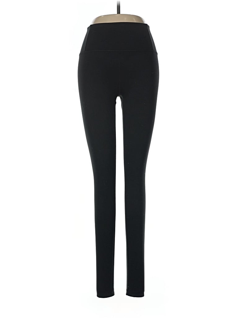 Pre-owned Girlfriend Collective Active Pants In Black
