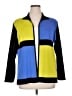 misook Color Block Blue Cardigan Size XL - photo 1