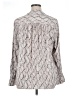 Calvin Klein Silver Long Sleeve Blouse Size 1X - photo 2