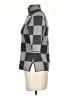 Ann Taylor Checkered-gingham Gray Wool Pullover Sweater Size S - photo 5