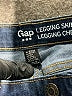 Gap Outlet Solid Blue Jeans Size 8 - photo 7