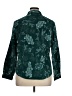 Erika Paisley Teal Long Sleeve Blouse Size XL - photo 2