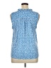 41Hawthorn 100% Polyester Blue Sleeveless Blouse Size XL - photo 2