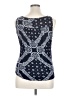 Cupio 100% Viscose Blue Sleeveless Top Size XL - photo 2