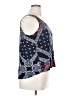 Cupio 100% Viscose Blue Sleeveless Top Size XL - photo 4