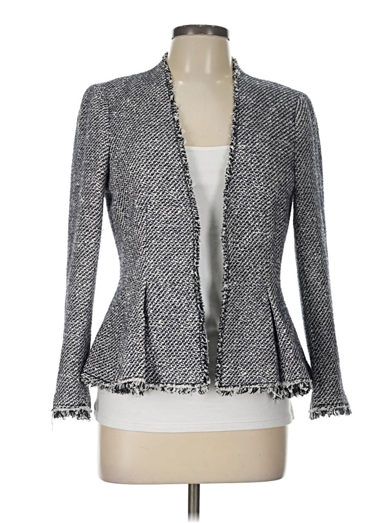 Pre-owned Rebecca Taylor Blazer Jacket In Gray