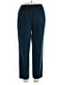 Allison Daley 100% Polyester Solid Blue Casual Pants Size 16 - photo 1