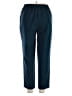 Allison Daley 100% Polyester Solid Blue Casual Pants Size 16 - photo 2