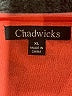 Chadwicks 100% Cotton Orange Cardigan Size XL - photo 7