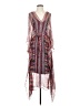 Ella Moss 100% Rayon Print Red Casual Dress Size XS - photo 1