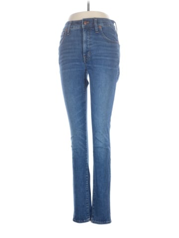 Madewell Tall 9" Mid-Rise Skinny Jeans in Pendale Wash (view 1)