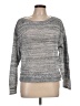 Old Navy 100% Cotton Metallic Gray Pullover Sweater Size L - photo 1