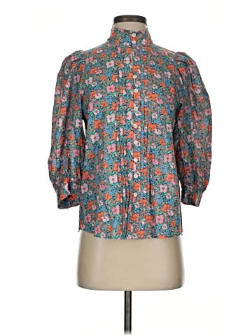Smythe 3/4 Sleeve Blouse (view 1)