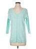 Talbots 100% Cotton Teal Pullover Sweater Size XS - photo 1