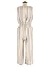 Luxology Stripes Ivory Jumpsuit Size M - photo 2