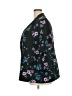 Lane Bryant Floral Black Blazer Size 20 - photo 5