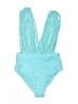 Unbranded Paisley Teal One Piece Swimsuit Size S - photo 2