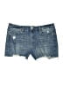 Blank NYC Stars Blue Denim Shorts Size 30 waist - photo 1