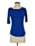 Apt. 9 Blue 3/4 Sleeve T-Shirt Size XS - photo 1