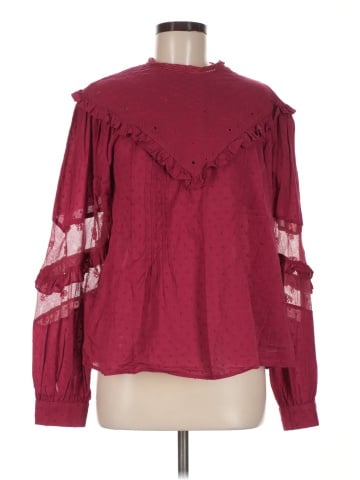 Forever That Girl for Anthropologie Long Sleeve Blouse (view 1)
