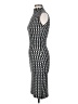 H&M Houndstooth Black Cocktail Dress Size XS - photo 5