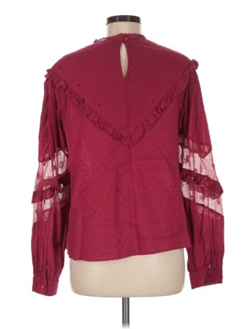 Forever That Girl for Anthropologie Long Sleeve Blouse (view 2)