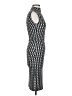 H&M Houndstooth Black Cocktail Dress Size XS - photo 4