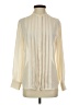 Uniqlo Ivory Long Sleeve Blouse Size S - photo 1