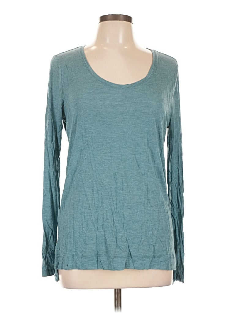 Pre-owned Lou & Grey Long Sleeve T-shirt In Teal