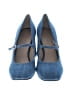 M. Gemi Blue Heels Size EU 39 1/2 - photo 2