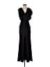 Alex & Sophia 100% Polyester Black Cocktail Dress Size 3 - 4 - photo 1