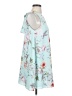 Amanda Uprichard 100% Polyester Tropical Blue Casual Dress Size P (petite) - photo 4