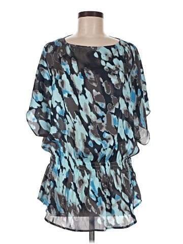 CALVIN KLEIN JEANS Short Sleeve Blouse (view 1)