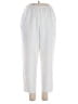 Alfred Dunner Solid White Casual Pants Size 16 - photo 1