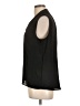 T Tahari 100% Polyester Black Sleeveless Blouse Size L (estimated) - photo 5