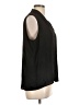 T Tahari 100% Polyester Black Sleeveless Blouse Size L (estimated) - photo 4