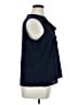 Nine West 100% Polyester Blue Sleeveless Blouse Size XL - photo 4