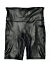 SPANX Metallic Black Overall Shorts Size L - photo 1