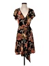 Xhilaration Paisley Black Casual Dress Size S - photo 1