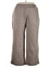 Comfrt Solid Gray Casual Pants Size XXXL - photo 1