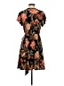 Xhilaration Paisley Black Casual Dress Size S - photo 2
